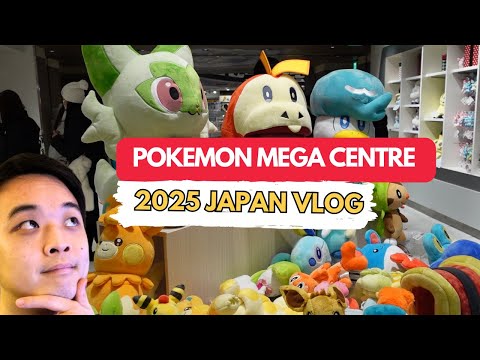 Full 2025 Walking Tour of Pokémon Center Mega Tokyo in Shinjuku | Japan Vlogs