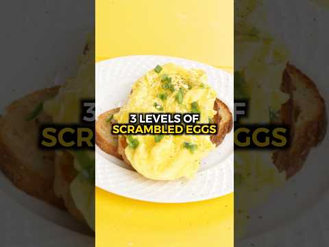 3 Levels of Scrambled Eggs