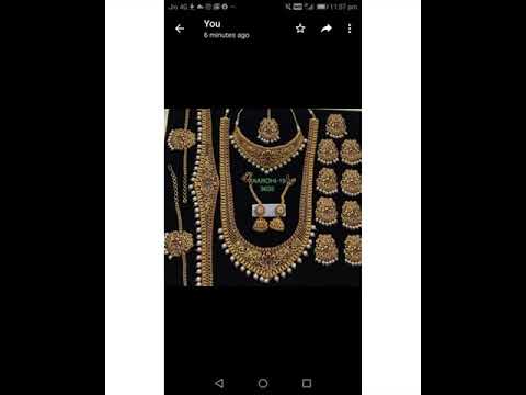 Online jewelry collections  Instagram jewelry collections  Bridel & semi bridel sets