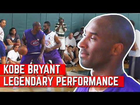 Kobe Bryant LEGENDARY Performance VS James Harden At Drew League!