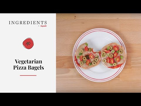 Vegetarian Pizza Bagels | Armstrong