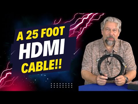 RUIPRO 8K 25-foot HDMI Cable -- DEMO & REVIEW