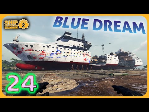 Ship Graveyard Simulator 2 | Floating Cities DLC Gameplay Part 24 (MV Blue Dream 1)