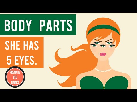 Parts Of The Body | Has | Doesn't Have | Beginner English Classroom Game