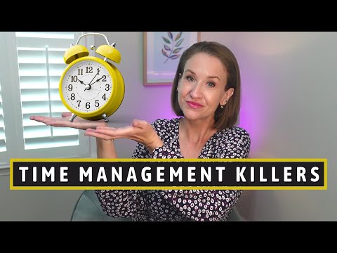 How I Avoid THESE Time Management Killers | My Keys To Being More Productive with My Time