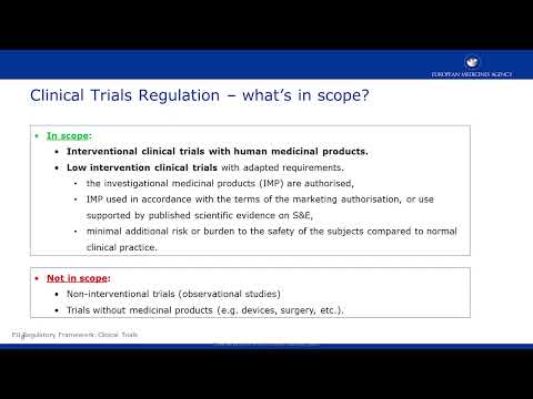 Overview of the European Medicines Agency (EMA), Part 1 of 3