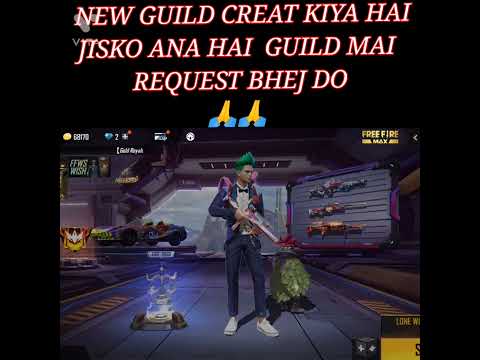 New guild create Kiya hai|only grandmaster player 😱Rox gamerz|b2k #shorts