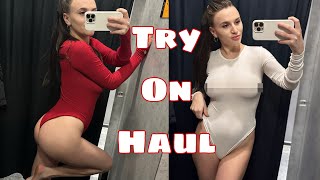 [4K USA] See-Through Style Haul | Sheer & Transparent Fashion 2025