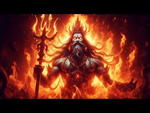 Divine Fury: Mahakaal Wielding the Trident | Epic AI Art Lookbook