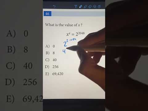 Hard Math Problem with Exponents | Trick Question #shorts #mathematics #maths @ecomaths #ecomaths