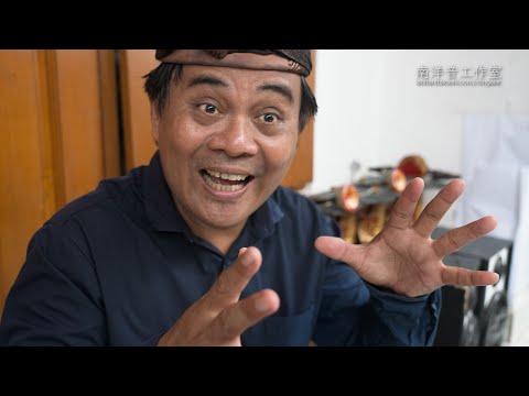 Made Agus Wardana speaks on Gamut - Gamelan Mulut