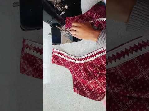 Lace Work Blouse Design//Full Video My Channel #shorts #ytshorts