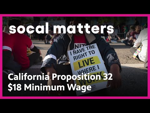 California Proposition 32 Would Mandate a $18 Minimum Wage | SoCal Matters | PBS SoCal