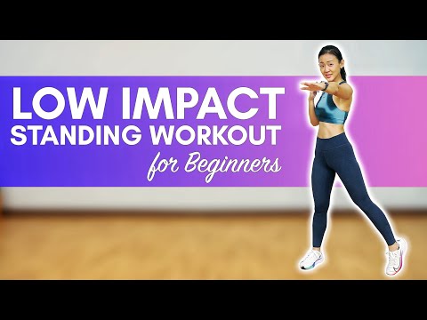 Low Impact STANDING Workout for Beginners / Overweight / Seniors | Joanna Soh