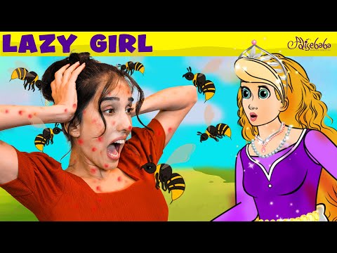 Lazy Girl + Mother Holle's Surprise | پریوں کی کہانیاں | سوتے وقت کی کہانیاں | Urdu Fairy Tales