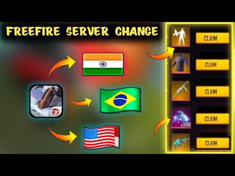 How to change server in free fire || How to create another server free fire account || #Octa_FF.