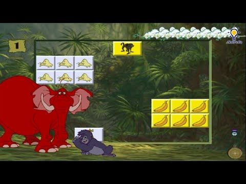 Gameplay Disney's Tarzan- Terk and Tantor Power Lunch (1999) #disneygames #disneyinteractive