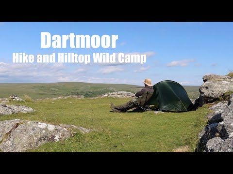 Dartmoor - A Two Day Hike and Wild Camp on Sheeps Tor.  Ancient Bronze Age Monuments.