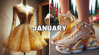 Choose Your Birthday Month and See Your Short Dress And Sneakers👗👟😍💝💖😎 || #trending #viral #video