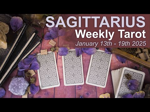 SAGITTARIUS "A PERFECT SOLUTION: TAKE A STEP BACK" Weekly Tarot Reading January 13th to 19th 2025