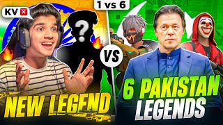 🔥 THE NEW 1 VS 6 SNIPER KING 👑 | AGAINST PAK 🇵🇰 PLAYERS 😱| LEGEND🗿| FREE FIRE TELUGU #dfg #freefire