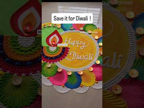 Happy Diwali Rangoli