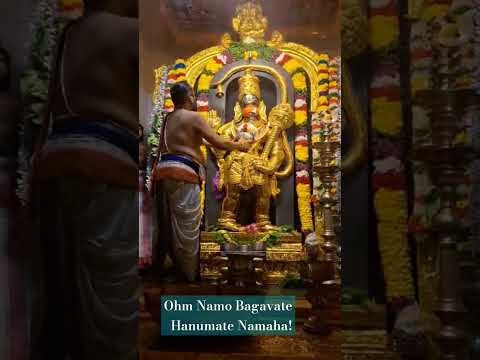 Sree Hanumanji Abhishek # shorts # yt shorts