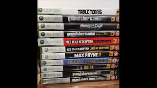 ALL ROCKSTAR GAMES XBOX 360 #shorts #xbox #rockstar #collection