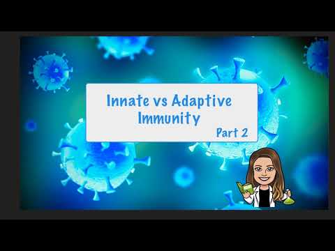 Innate vs. Adaptive Immunity, Part 2