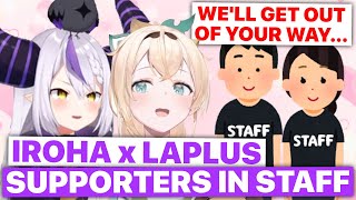 Iroha x Laplus Supporters In Staff (Kazama Iroha / Hololive) [Eng Subs]