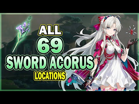 All 69 Sword Acorus Locations - Carlotta Ascension Material | Wuthering Waves