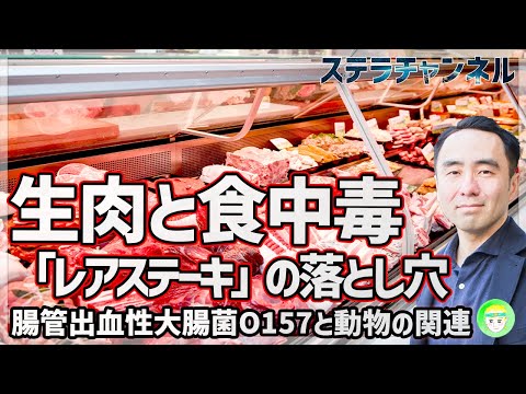 【京都】解説、ユッケで食中毒、牛肉なぜ大腸菌【レアステーキ、健康】