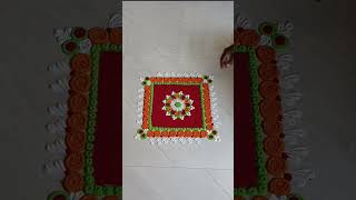 #easyrangoli #howtomakesimplerangoli #tutorial