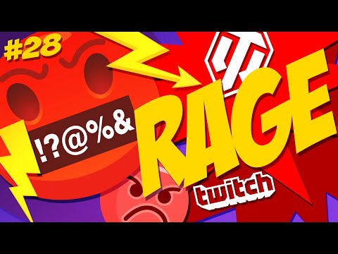 #28 Rage & Streamers 😡 | Best Angry Moments | World of Tanks