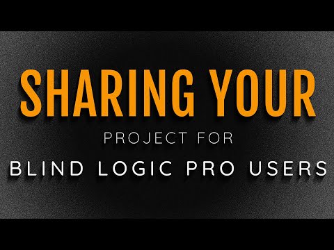 QuickTip: How to Share Your Logic Pro  Project Using VoiceOver