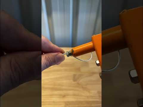 Quick and easy secure cable loop #handyman #tipsandtricks #tools #tips #diy