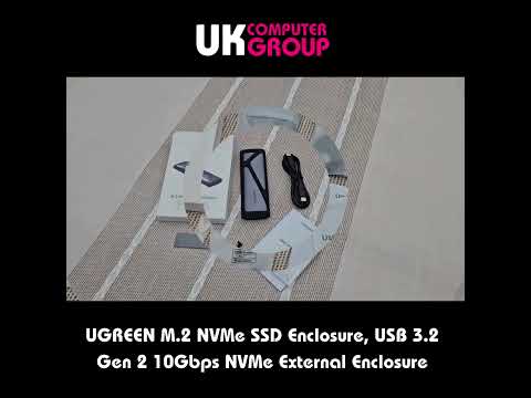 UGREEN M 2 NVMe SSD Enclosure Quick Unboxing