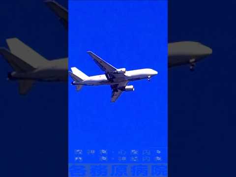 KC-767 小牧RJNA downwind【最大望遠試し撮り】