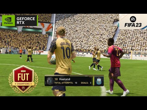 FIFA 23 Ultimate Team | Haaland Hat-Trick | FUT Gameplay