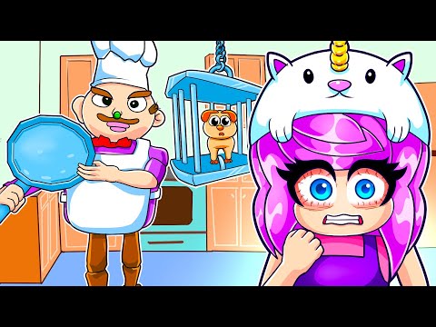 Paws in Danger: Saving the Dog from the Crazy Chef!