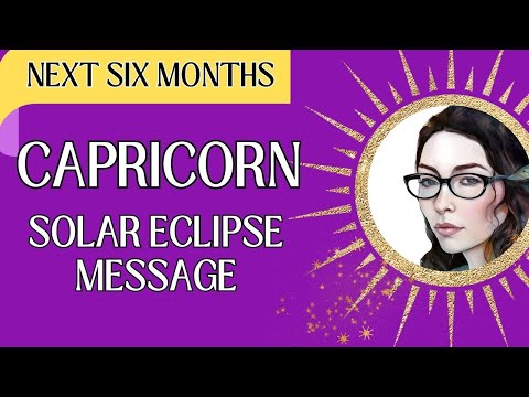 Capricorn’s Big Career Destiny Shift! How the New Moon Solar Eclipse Will Affect You! Tarot Reading