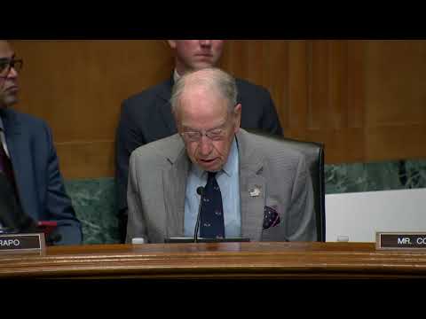 Grassley Makes Case for Embracing Free Trade