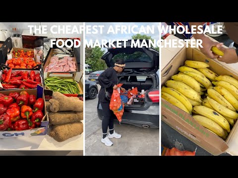 😳😱 I WENT TO THE CHEAPEST AFRICAN WHOLESALE MARKET IN MANCHESTER & YOU WON'T BELIEVE WHAT HAPPENED!😳