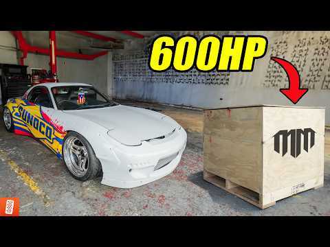 Rebuilding a Mazda RX-7 in Puerto Rico to be +600 HORSEPOWER! PT 4