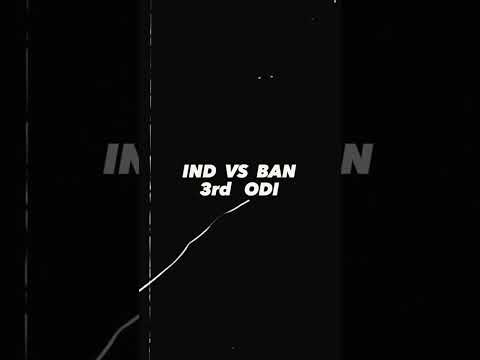 IND vs BAN  ODI  Series short story #shorts