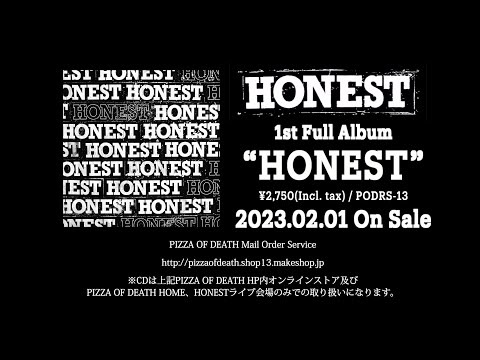 【2/1発売】HONEST 1st Full Album「HONEST」Trailer