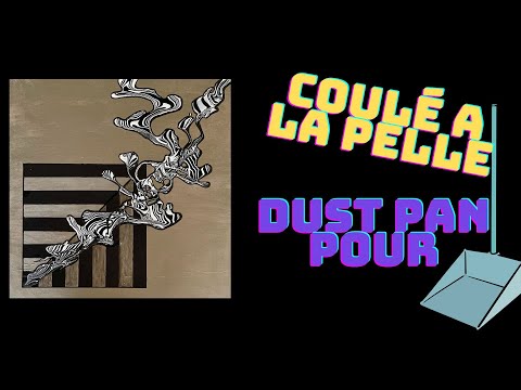 #39- 3D Dust Pan Pour #arttutorial #dustpantechnique