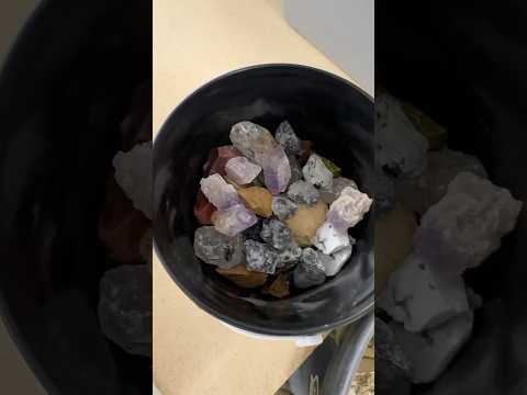 Pack a Bucket with Me! Crystals, Confetti Sand, Rough and Tumbled Stones and more!