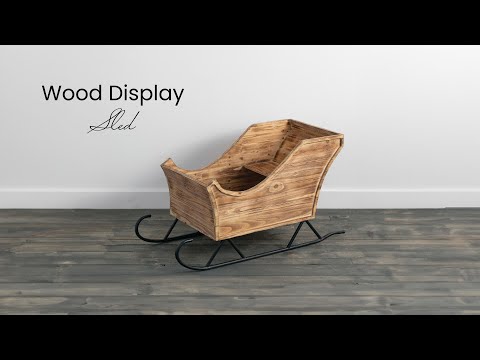 Wood Display Sled