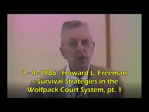 HOWARD FREEMAN- EQUITY AND COMMON LAW COURTS